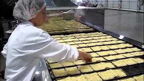 How to make Fried instant noodle - Automatic Instant noodle production line