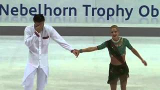 Tatiana VOLOSOZHAR / Maxim TRANKOV SP NebelhornTrophy 2015