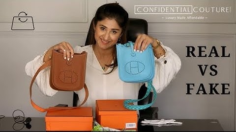 Fake Vs Real | How to spot a Fake Hermes bag |