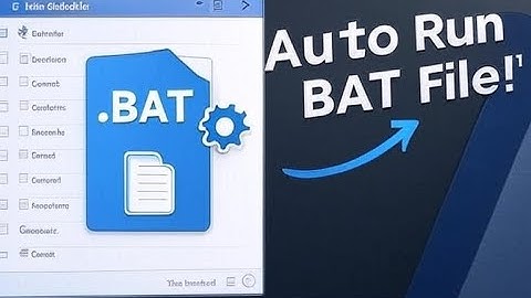 How to Add Any .BAT File to Task Scheduler in Windows | Step-by-Step Tutorial