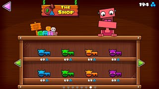geometry dash but you can buy anything