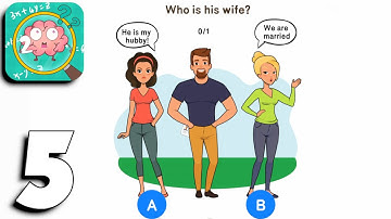 Brain Go 2 - Gameplay Part 5 - IQ Detective - Levels 1-15 (Android, iOS) All Levels