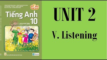 [TIẾNG ANH 10] [MỚI 2022] GLOBAL SUCCESS 10 - Unit 2:Humans and the Environment - V. Listening