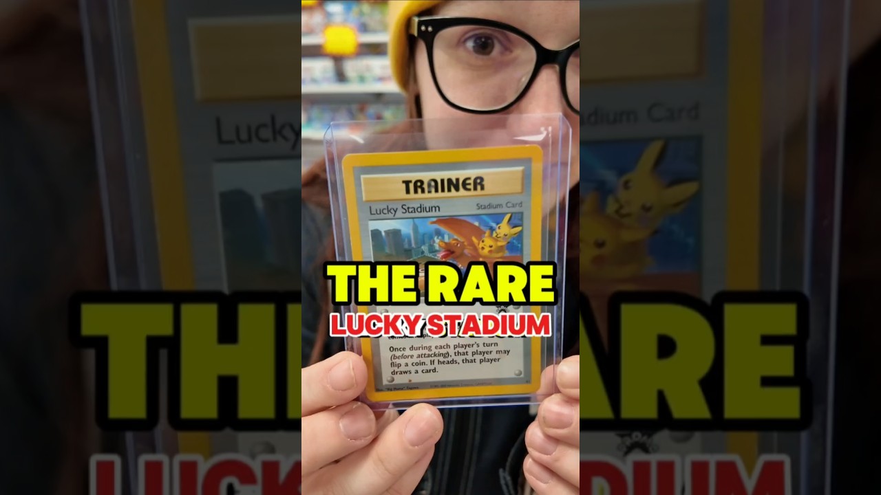 THE RARE LUCKY STADIUM PROMO Number 41 #pokemoncards #pokemontcg