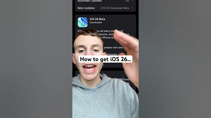 How to get iOS 26… #ios26 #techfacts #techtok