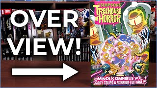 The Simpsons Treehouse Of Horror Ominous Omnibus Vol. 1 Slipcase Hardcover Overview