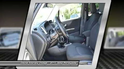 2015 Jeep Renegade David Stanley Dodge JP27859