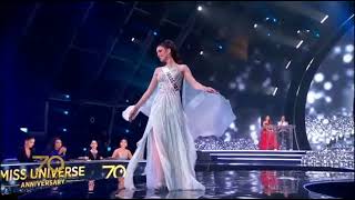 Miss Universo 2021 Nadia Ferreira En Traje De Gala