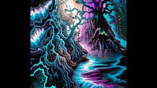 Neon Enchanted Forest: Mystical AI Night Creatures