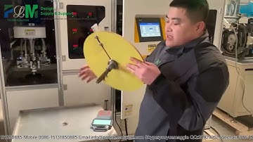 PU -20F Machine teaching video  Factory inspection of machine  Air Filter PU Glue Injection Machine