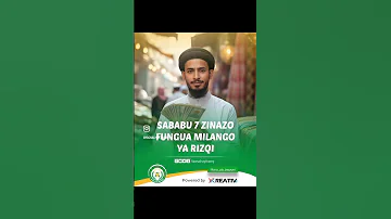 Sababu Saba Zinazooneza Ridhiki 