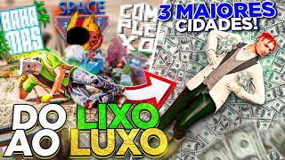 FIZ RP DO LIXO AO LUXO XITADO NOS 3 MAIORES SERVIDORES DO GTA RP COM HACK MOD MENU! - PROJECT MOD