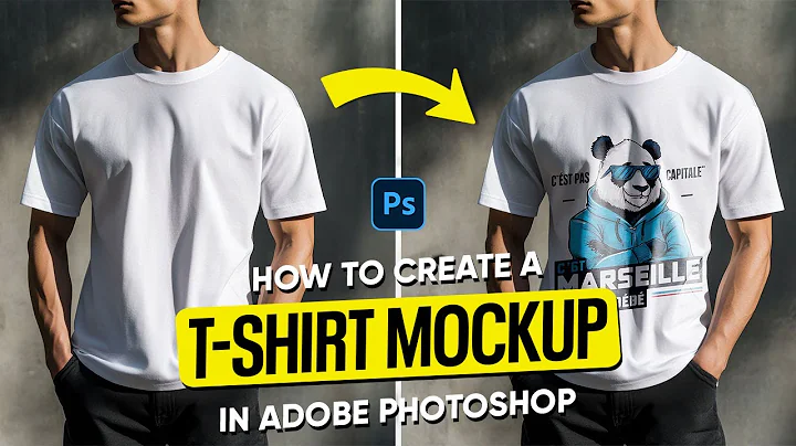 How to Create a T-Shirt Mockup in Photoshop | Photoshop Tutorial 2025 | Am Graphix