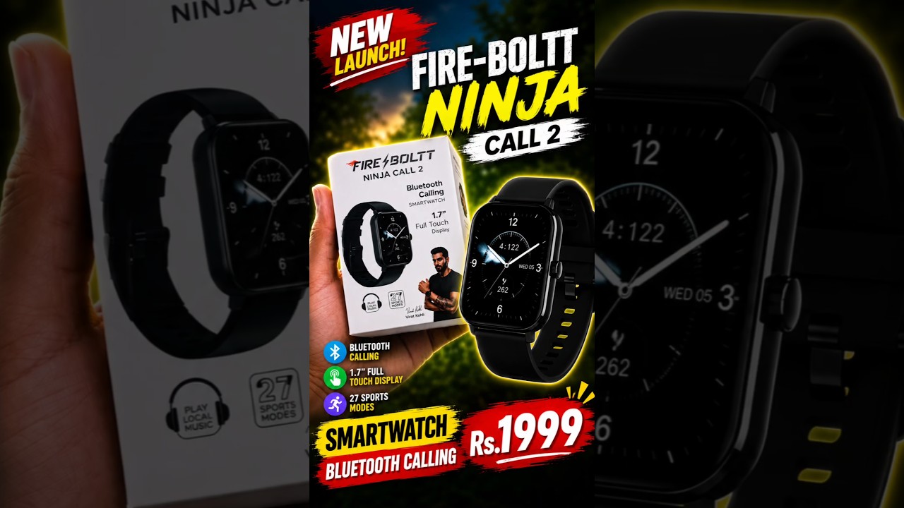 Fire-Boltt Ninja Call 2 Smartwatch