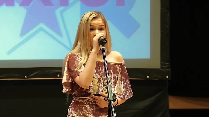 CREEP  RADIOHEAD performed by CAITLIN BAXTER at Te...