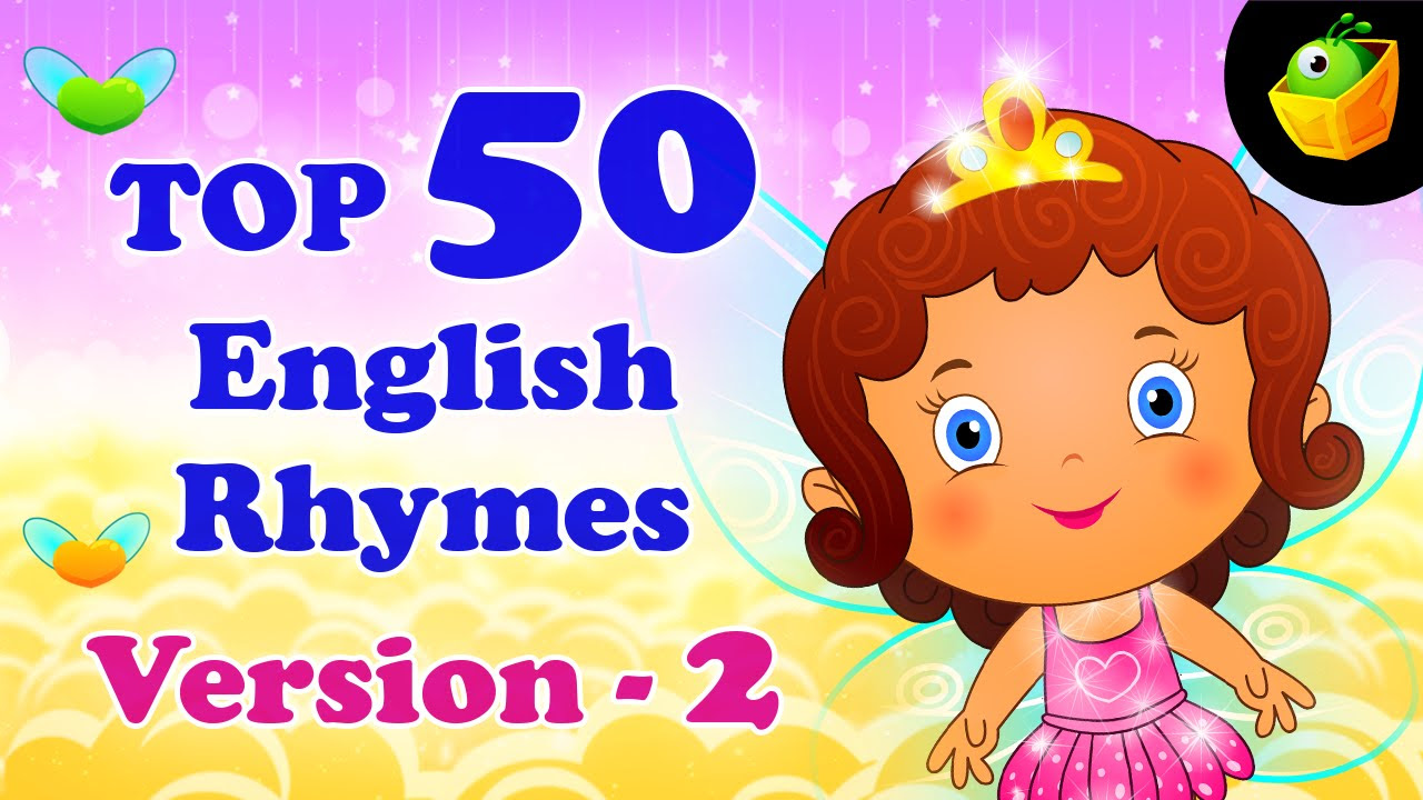 Top 50 Hit Songs Version 2 Pour les enfants   Compilation des meilleurs enfants Comptines anglaises