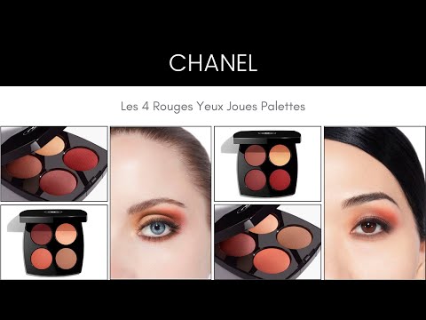 CHANEL Les 4 Rouges Yeux Joues Palettes - YouTube