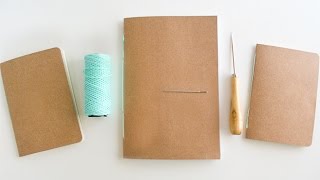 Cómo hacer un cuaderno sencillo. Tutorial de Cuadernillo.