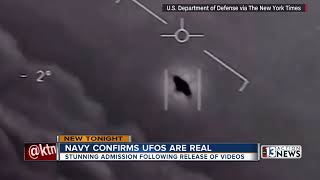 Navy confirms declassified military footage shows UFOs