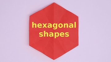 🌸 Origami Flower 101🌸 - How to make a Hexagon from a square