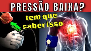 PRESSÃO BAIXA: O QUE FAZER? QUAIS AS CAUSAS e EFEITOS PARA A SAÚDE (e 10 dicas na queda de pressão)