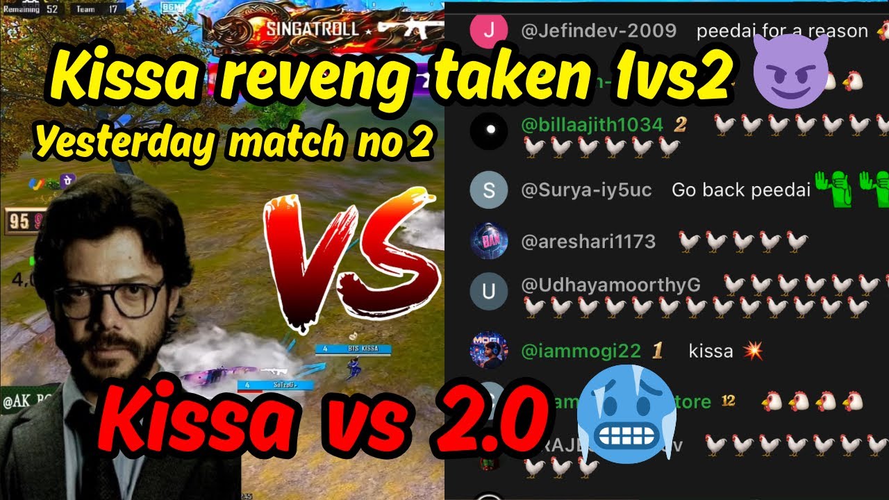 Kissa vs bts2.0 1vs2 kissa 🥶 #madanop #botsquadwar #botsquad #war #btswar #bts 