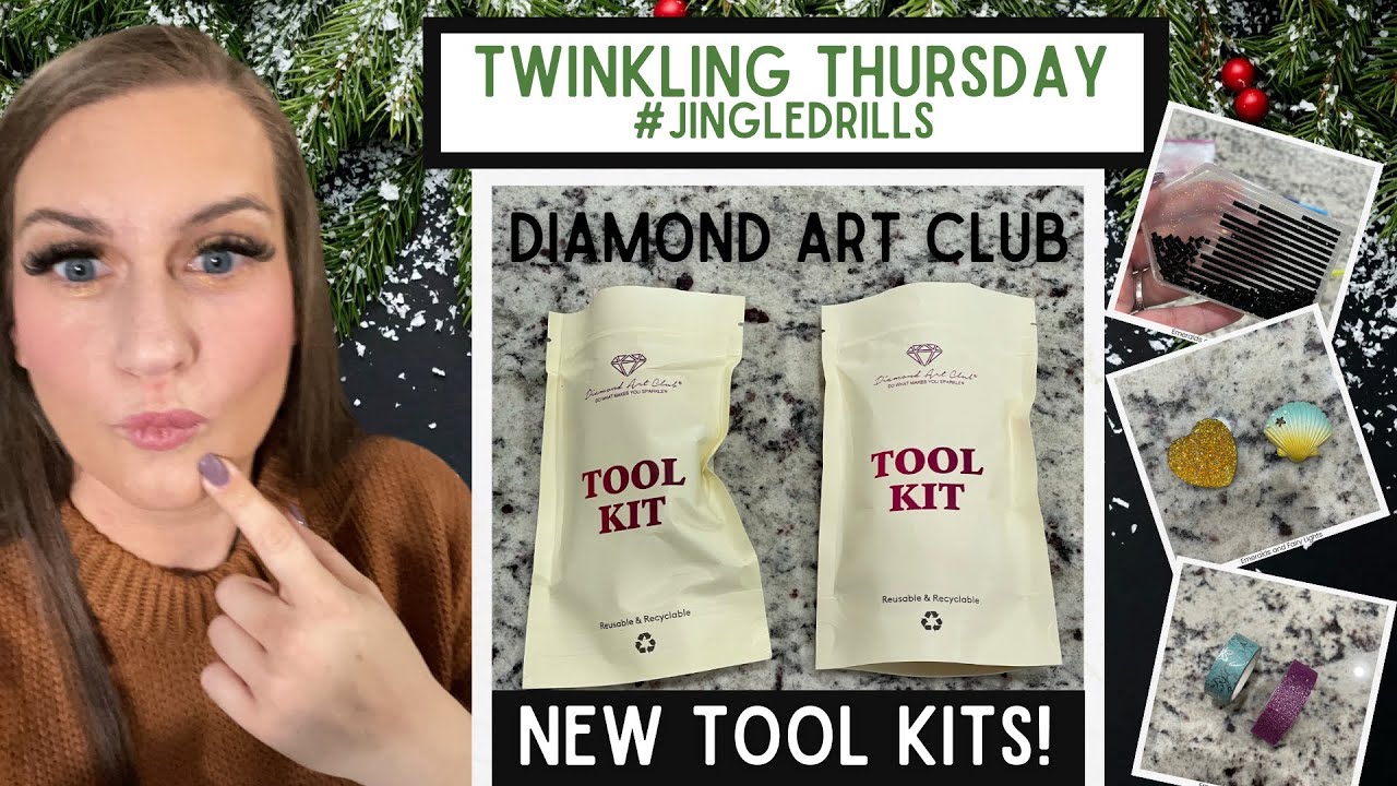 In-depth look at Diamond Art Club's New Tool Kits! 