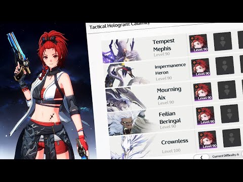 Chixia Rip and Tear Hologram 6 - Montage Solo Clear No Hit Run | Wuthering Waves