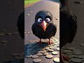 #cartoon #viralvideo #story greedy crow #cartoonstory #facts