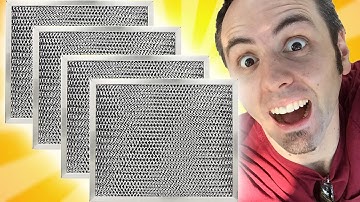 Vent Hood Charcoal Filter | Range Hood Charcoal Filter Unboxing & Installation