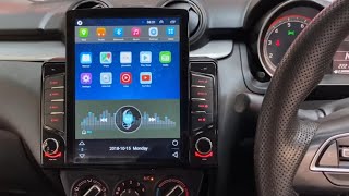 SWIFT Tesla Screen Installation, Pricing | Swift android infotainment system | Rs.7500 | Swiftsport