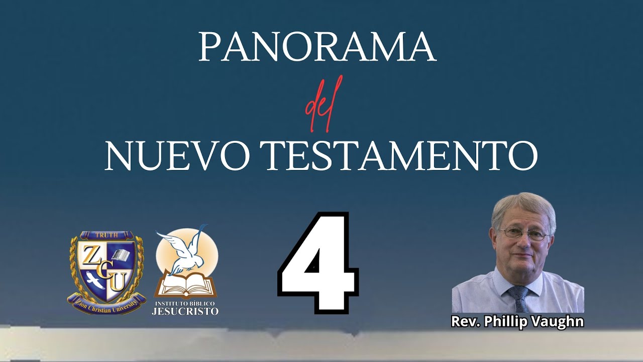 IBJ | PANORAMA DEL N.T. | Rev. Phillip Vaughn  | (15/Ene/2026)