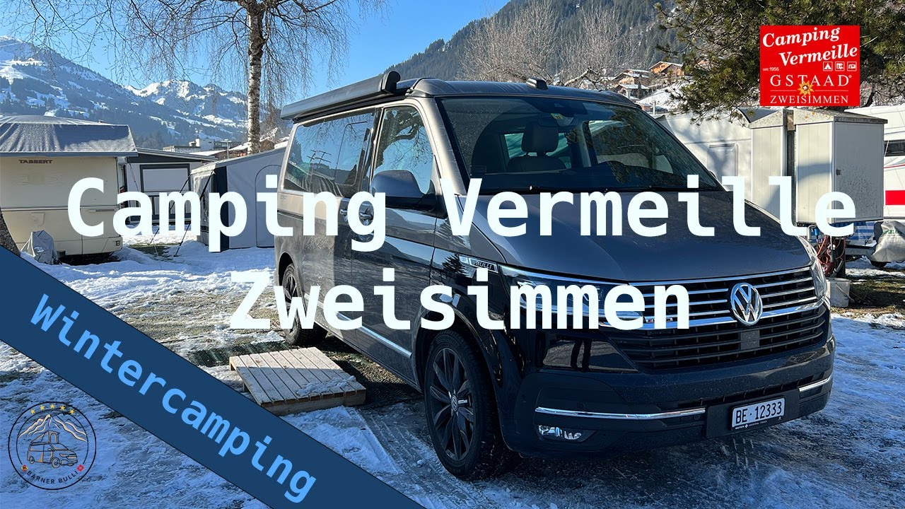 Wintercamping In Zweisimmen Mit Atemberaubender Wanderung Nach Gstaad | Bärner Bulli