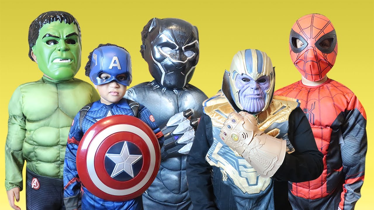 Kids Costume Runways Show Superheroes Marvel Hulk Disney Dress Up Fun Video  Compilation TBTFUNTV 