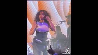 SZA ensures her fans were safe during concert 🤎