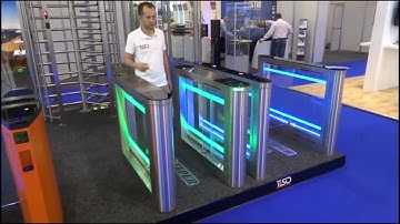 TiSO freeway Sweeper  turnstile and swing gate Gate-GS // Турникет Sweeper и калитка Gate-GS