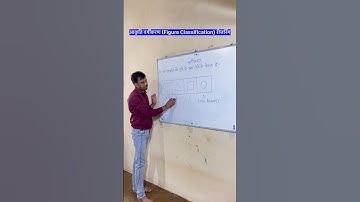 आकृति वर्गीकरण रीजनिंग । Figure classification reasoning #shorts