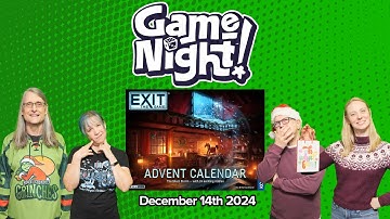 GameNight! 24 Days of Christmas Day 14 - Exit: The Game Advent Calendar The Silent Storm