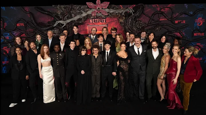 The Stranger Things cast at the STRANGER THINGS 5 world premiere, November 6th, 2025