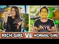 Rich girl vs normal girl  rich vs normal  comedy by jayraj badshah