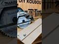 Circular saw simple guide #woodworking #wood #diy #shorts