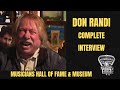 Joe Chambers interviews Don Randi at The Baked Potato in 2004.