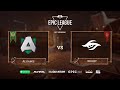 Alliance vs Secret, EPIC League Season 2, bo3, game 2 [Jam & Smile]