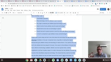 Googledoc: double-space, 12 pt. font, and TNR