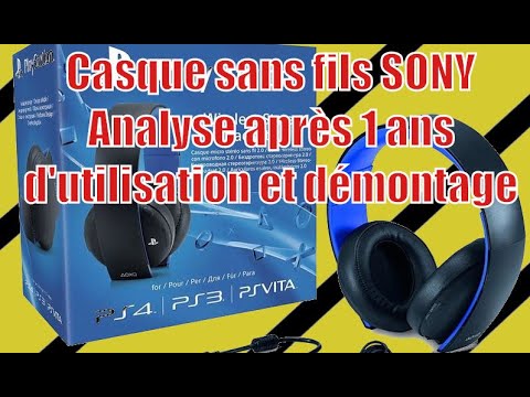 CASQUE PS4 SONY WIRLESS - La Trocante - Déposez et Encaissez