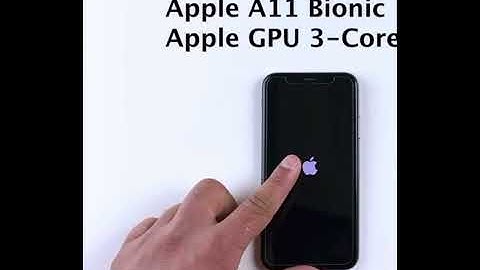 iPhone X Bootanimation