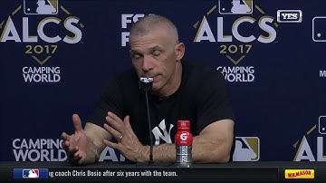 Joe Girardi on losing to the Astros in Game 7
