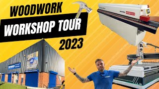 How I Set Up Our Productive Award Winning Woodworking Workshop From Start 2023 (FULL WORKSHOP TOUR)