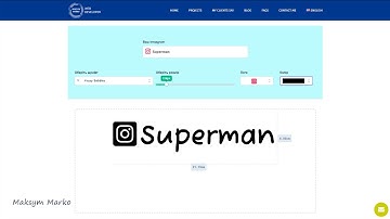 Sticker Generator. Vue 3 and WordPress