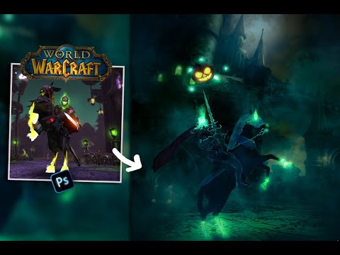THE HEADLESS HORSEMAN FROM WORLD OF WARCRAFT | PHOTOSHOP | PHOTO MANIPULATION